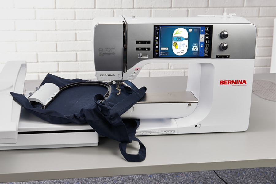 A BERNINA sewing machine
