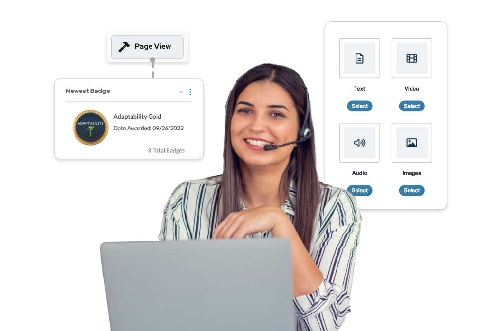 A support representative for a manufacturing company